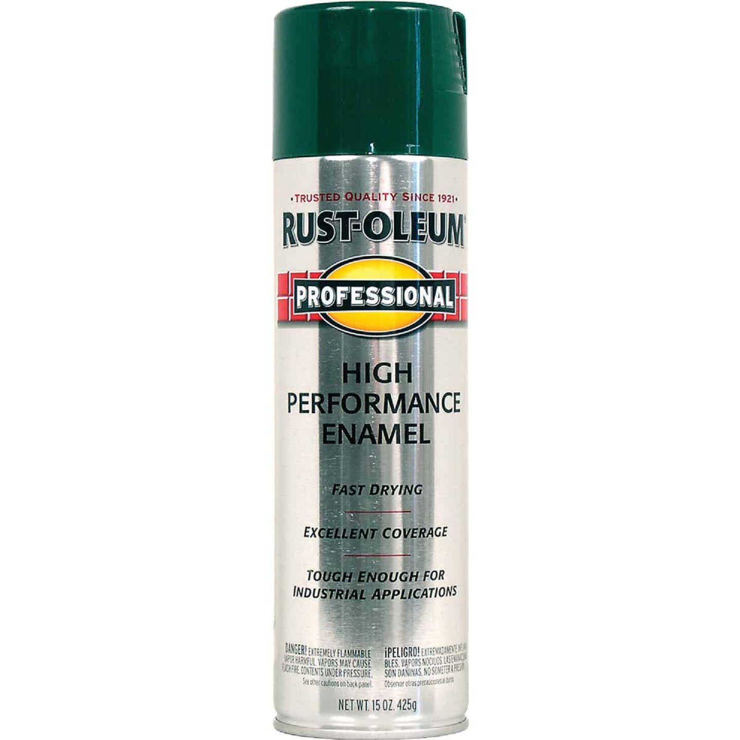 Rust-Oleum Enamel Spray Paint: Tan, Gloss, 15 oz - Outdoor, Use on Equipment, General Plant Maintece, Handrails, Machinery & STRUCTURAL Steel, 50 to